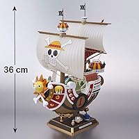 Vista 8 de Bandai Hobby - One Piece - Thousand Sunny (Land of Wano Ver.) Sailing Ship Collection Model Kit