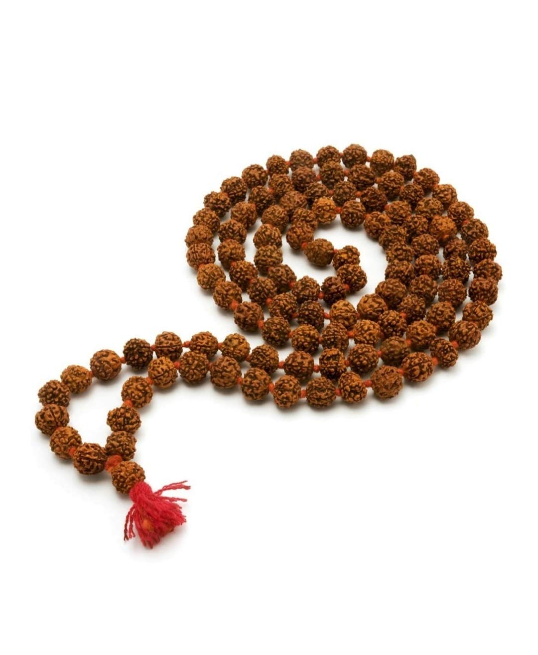 R. D. TradersR. D. Traders (Pack of 2) Rudraksha Jaap Mala for Pooja (Astrology) (108+1 Beads) 100% Pure|| 5 mukhi rudraksha mala || (Pack of 2)