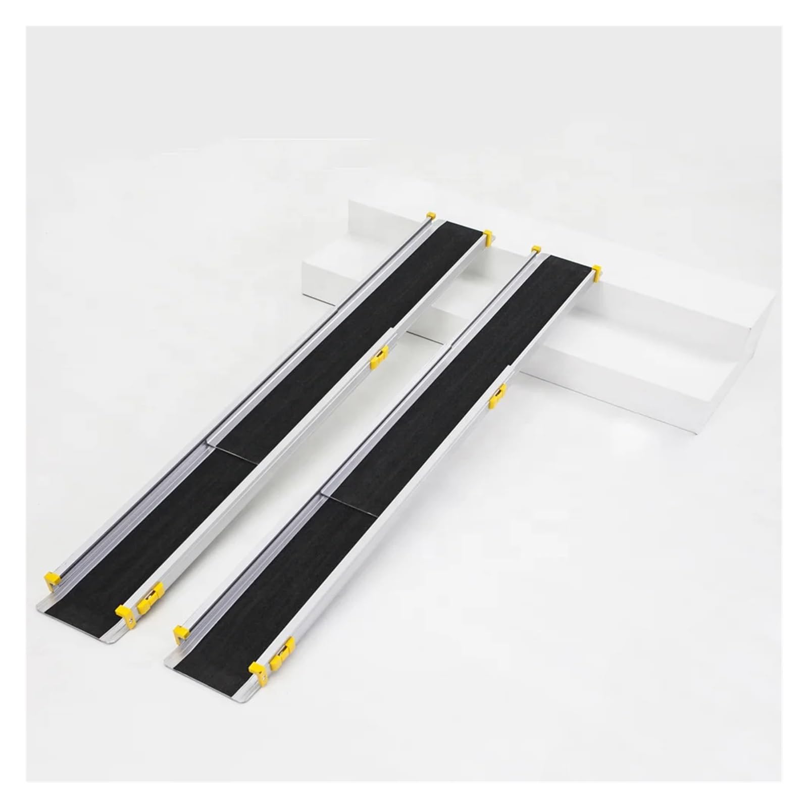 Rampas para Silla De Ruedas Metal de Aluminio telescópico Ligero portátil de la rampa de cargamento de la Silla de Ruedas del Coche for Las escaleras