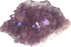 Drusa de Cristal Ametista Natural Bruta 450g – Poderosa para purificação energética, equilíbrio emocional e conexão espiritual. Ideal para meditação, proteção e harmonização de ambientes.