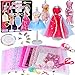 Tacobear Fashion Design Enfant Kit Couture Kits de Loisirs Créatifs Fille 8 9 10 11 12 13 Ans avec Mannequin Couture Carnet Croquis Accessoire Couture Activité Manuelle Enfant Idee Cadeau Fille