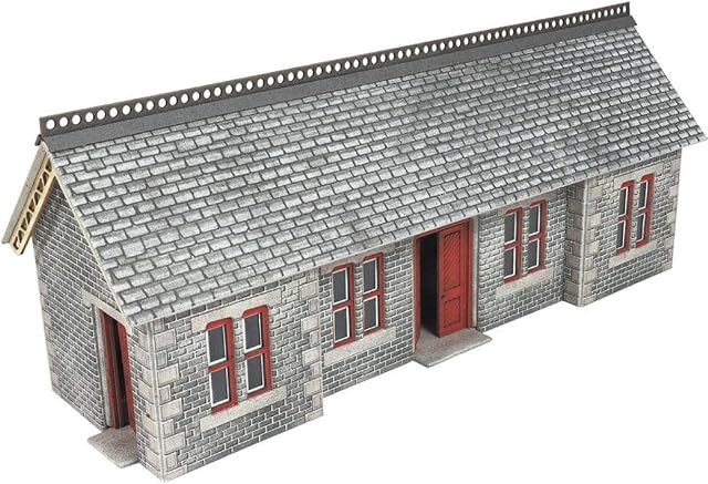 Metcalfe PO334 Railway Station Shelter Settle/Carlisle Card Kit