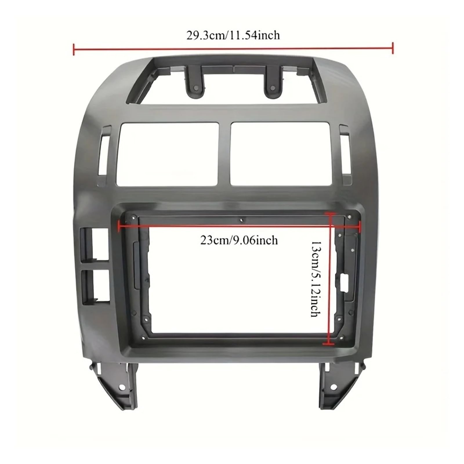 Mascherina Autoradio Cornice Stereo Lettore Multimediale Android da 22,86 Cm 2004 2005 2006 2007 2008 2009 2010 Fascia per Auto per Navigazione Dash Kit Telaio