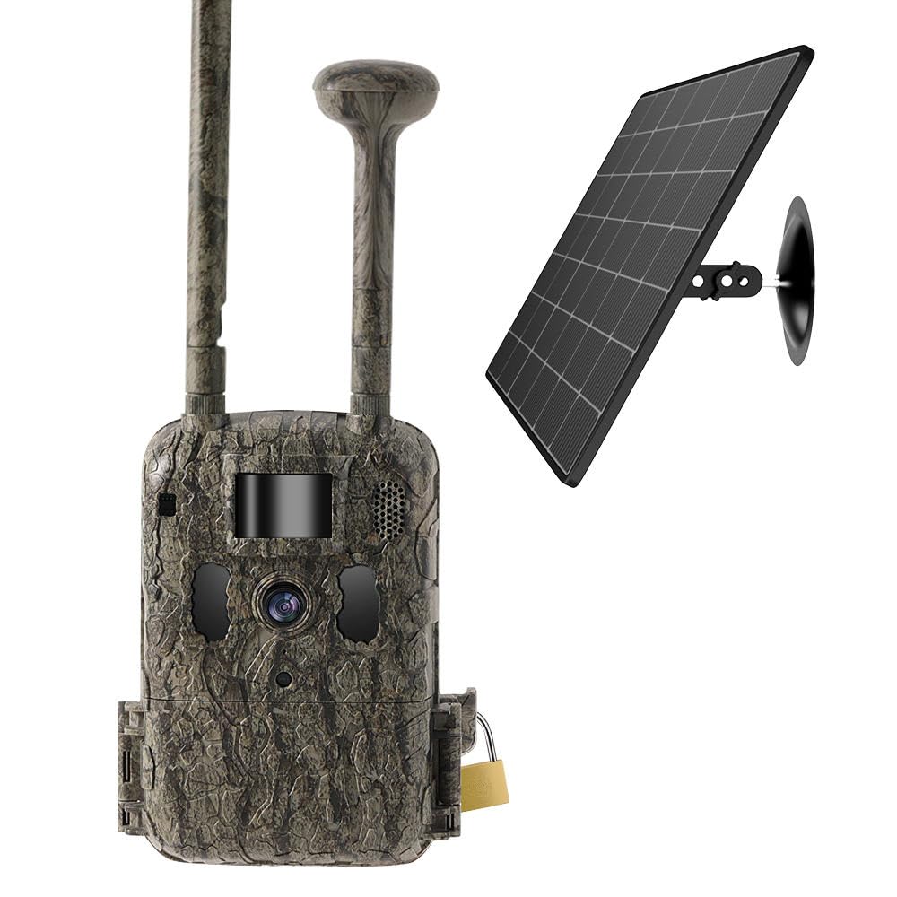 ORLOV T9 4G Trail Camera with Solar Panel, 2.7K Video, 14MP Photos, IR Night Vision, GPS, 0.35s Trigger Speed IP66 Waterproof, Live View Remote APP Access for Wildlife, Farm and Forest Security-image-18