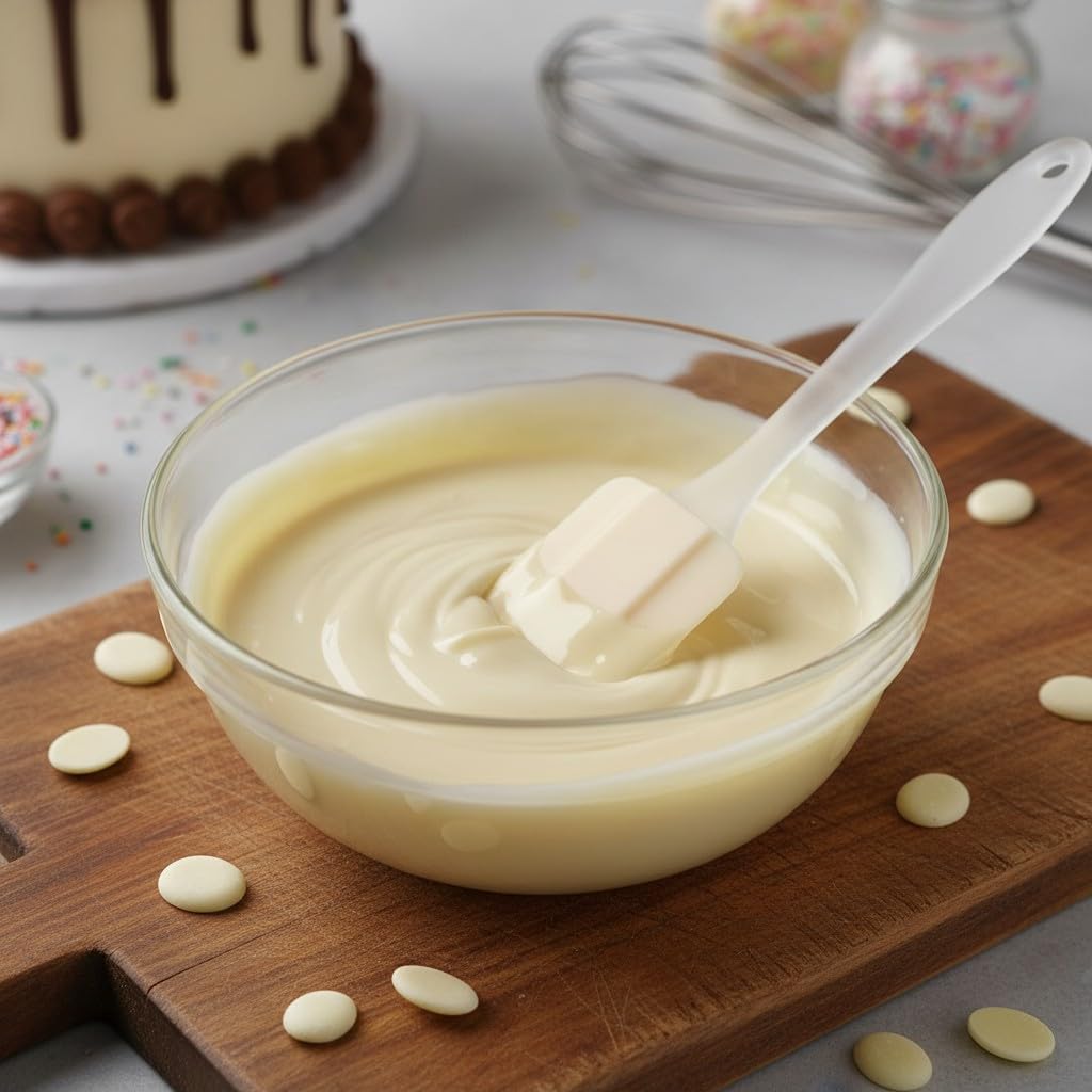Artegustando Surrogato di Cioccolato Bianco a dischi 1 kg Professionale Alta Qualità Italiana – Senza Glutine Con Latte e Siero di Latte – Per Pasticceria e Dolci