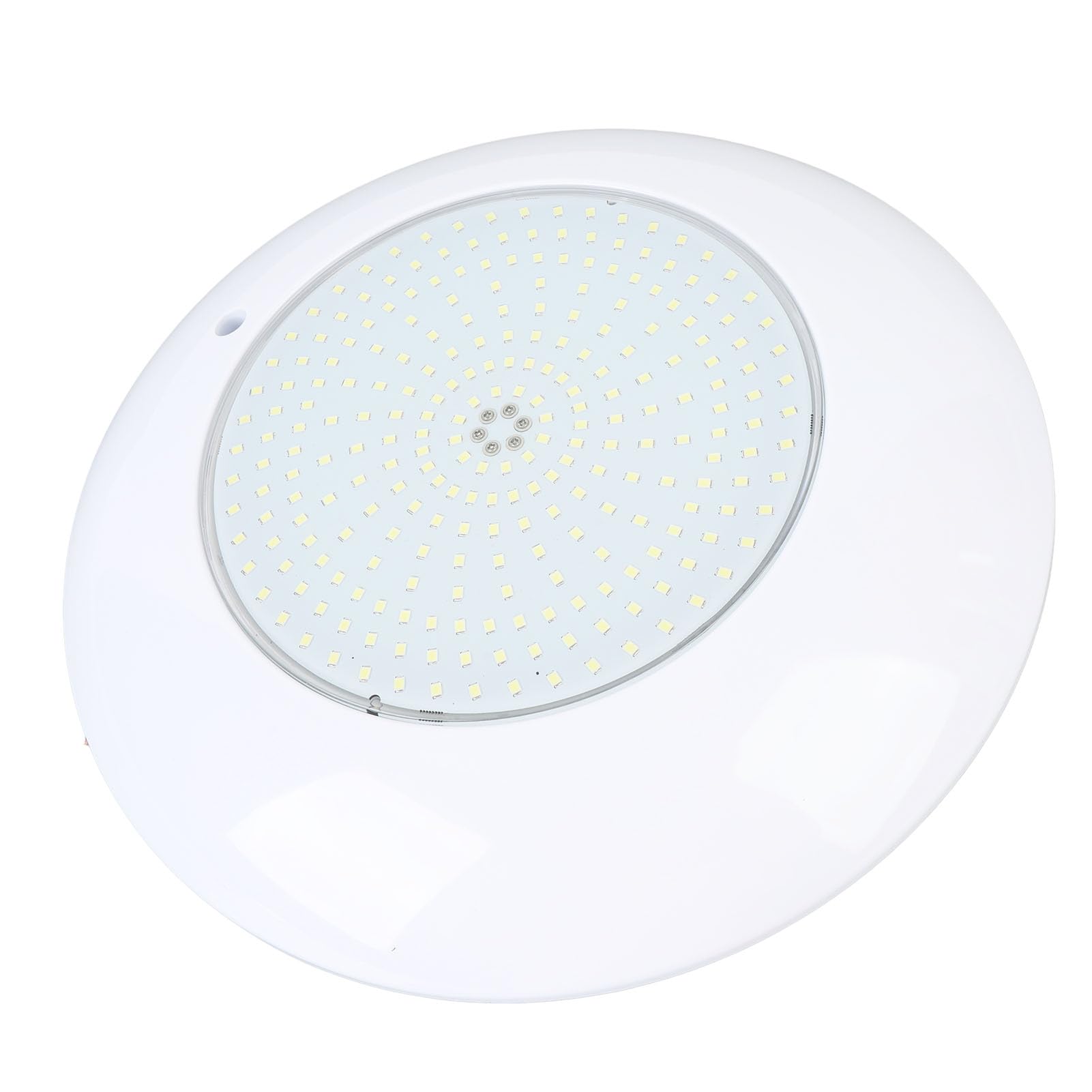banapoy Oświetlenie Basenowe LED, 12V 18W IP68 Wodoodporna Podwodna Basenów Naziemnych Podwodna Wanna Spa Hydromasażem, 1800Lm Montowana ścianie Basenowa, Dekoracja Zewnętrzna (białe światło)
