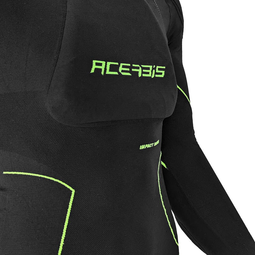 Acerbis Veste de protection Density noir/jaune