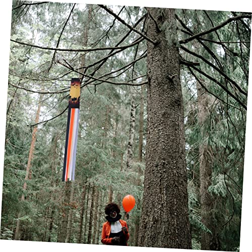 ibasenice 1Pc Traqueia Bandeira Ornamentos Ao Ar Livre Abóboras Decoração Decoração Ao Ar Livre Dia