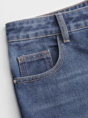 CIDER Denim High Waist Pocket Wide Leg Jeans2