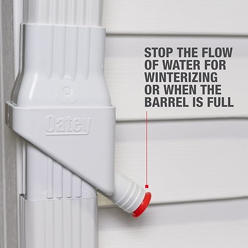 Miniatura 5 de Oatey Mystic Rainwater Collection System, 2 pulg. x 3 in., Blanco (Paquete de 2)