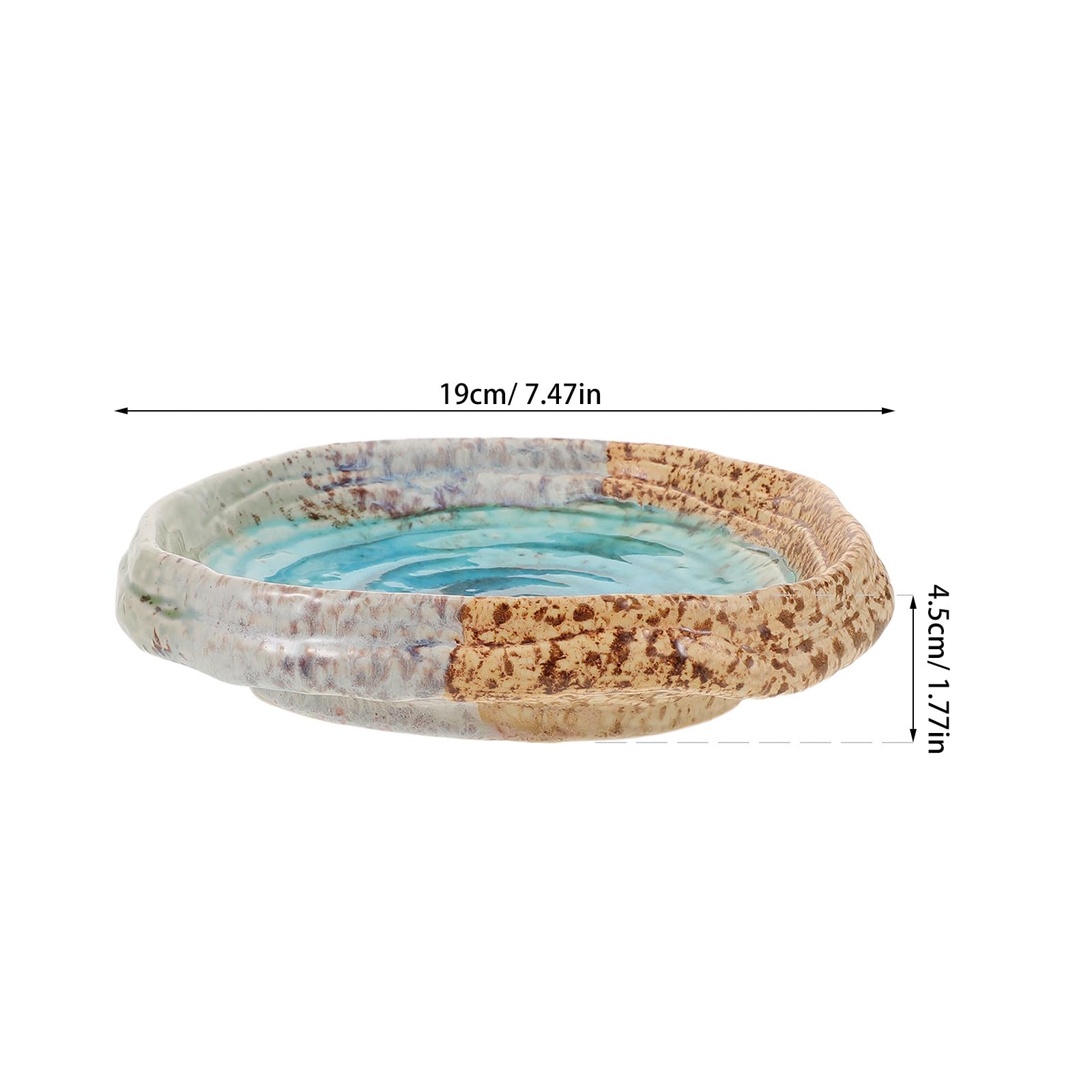 Schmetterlings und Bienentränke aus Keramik 18cm für Garten