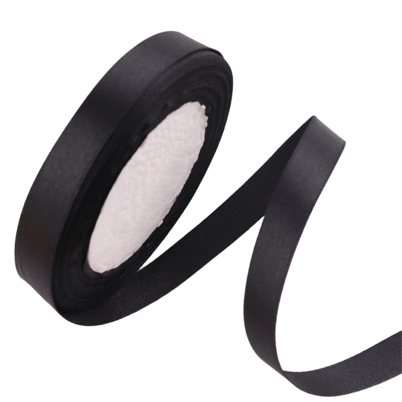 Buxuaaaa 2Rolls Wrapping Ribbon Christmas Ribbons for Christmas Bows Crafting Wrapping Wedding Party Decoration 2Rolls / Pack Invitation Card Ribbon
