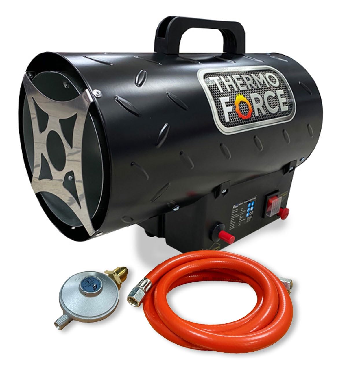Autojack 15Kw Electric Propane Gas Heater Portable Space Heat Industrial Heating Area of 225m3 Powerful Workshop Garage Warmer