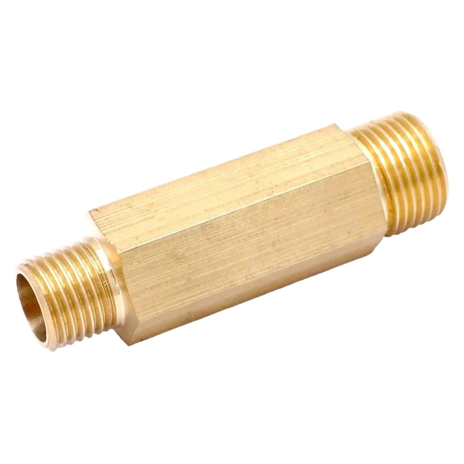Raccord laiton 1/4 BSPT mâle vers 3/8 BSPT, connecteur hexagonal réducteur de 60mm pour plomberie