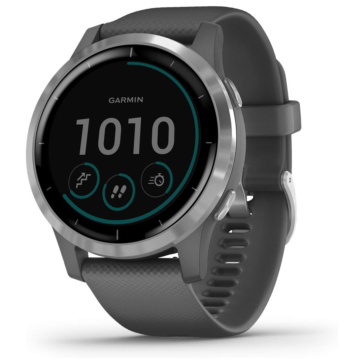 Amazon.co.jp: GARMIN vivoactive 4 Shadow Gray/Silver 010-02174-07  