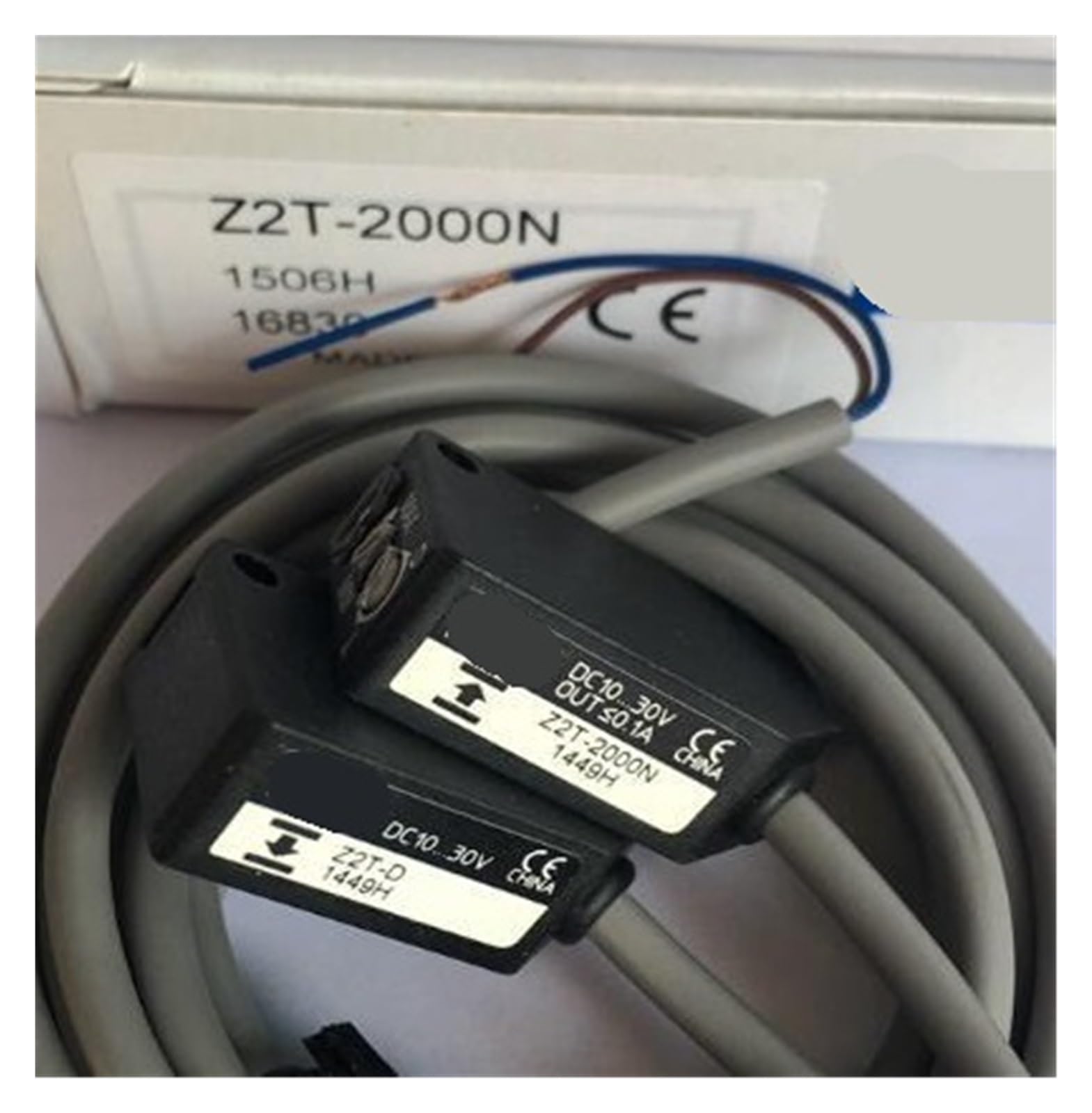 JHPWKRMU 1set Z2T-2000N Photoelectric Switch Sensor Z2T-2000N + Z2T-D