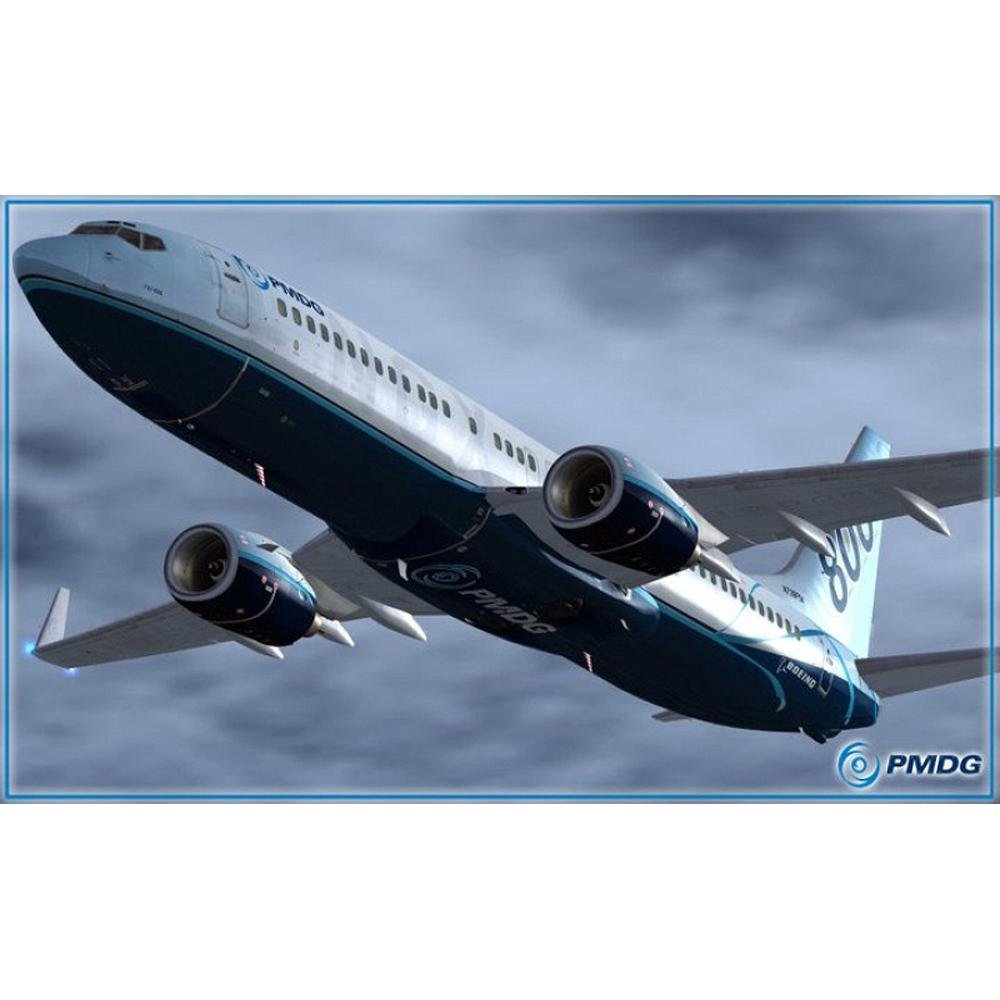 Flight Simulator X Avec Extension PMDG 737 NGX - Version étrangère PC - Bon état