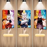 posters dragon ball super broly Dimensiones: 11 X16.9 pulgadas. Tres patrones para una pegatina