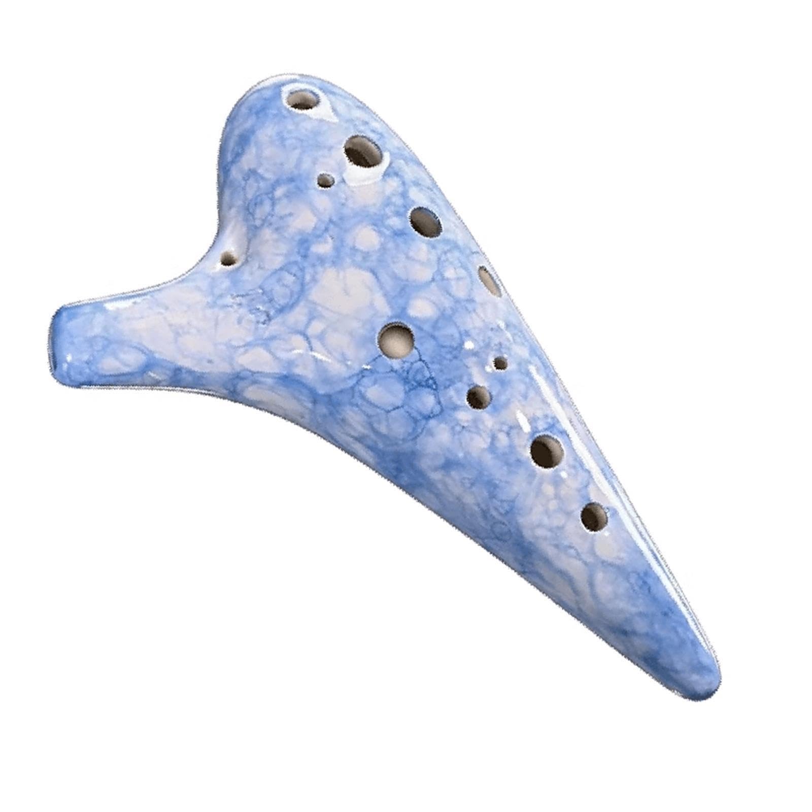 Okaryna 12-otworowy Ceramiczny Klucz Ocarina Alto C
