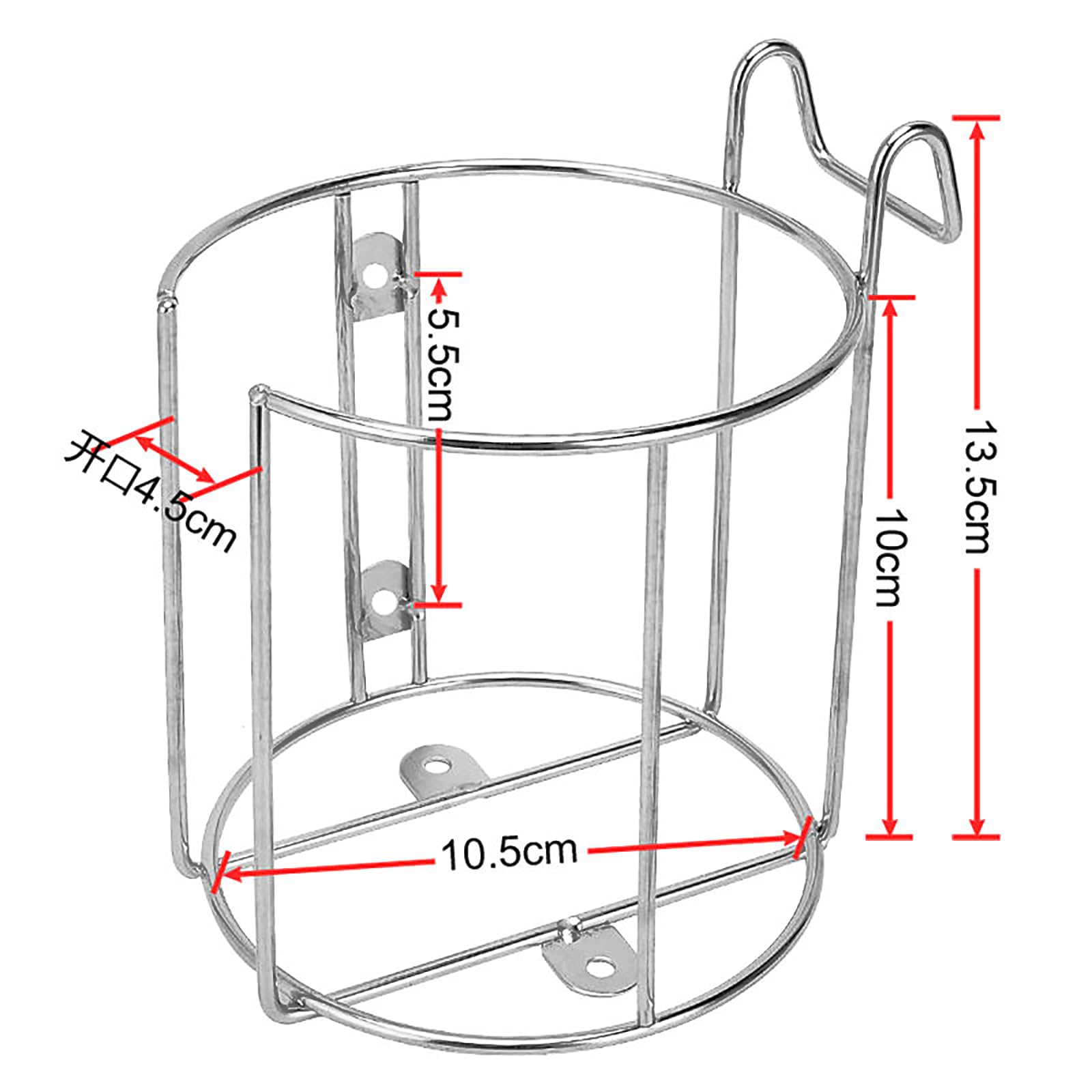 Bed Cup Holder(Diameter: 4.1IN) Drink Holder Water Bottle/Glass Organizer for Wood Dorm Room Bunk Bed Crib, Metal Toddle Bed,Loft Bedside, Headbed, Car,Office Desk Partition