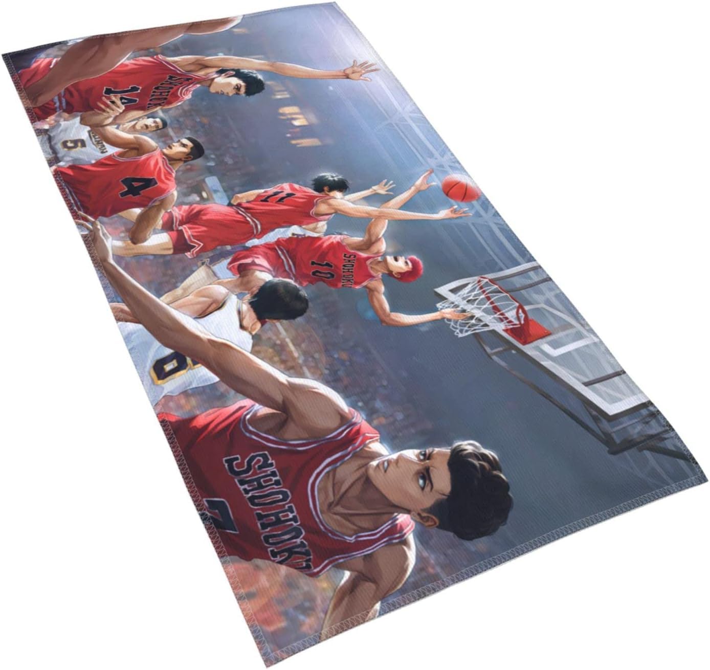 Amazon｜フェイスタオル Slam Dunk スラムダンクアニメ 柔らか肌触り