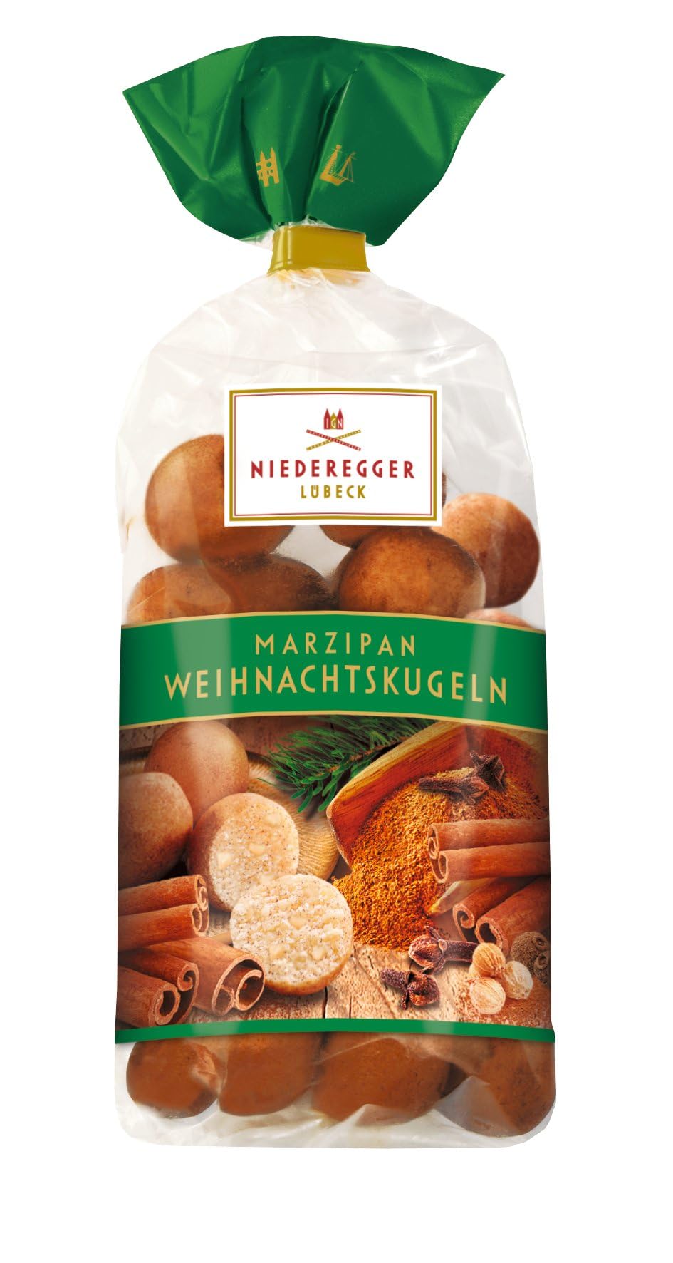 Niederegger Marzipan Weihnachtskugeln 150g