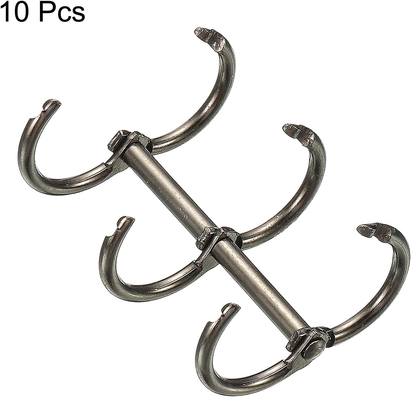 PATIKIL 0.63" Dia 3-Rings Book Rings - Image 4