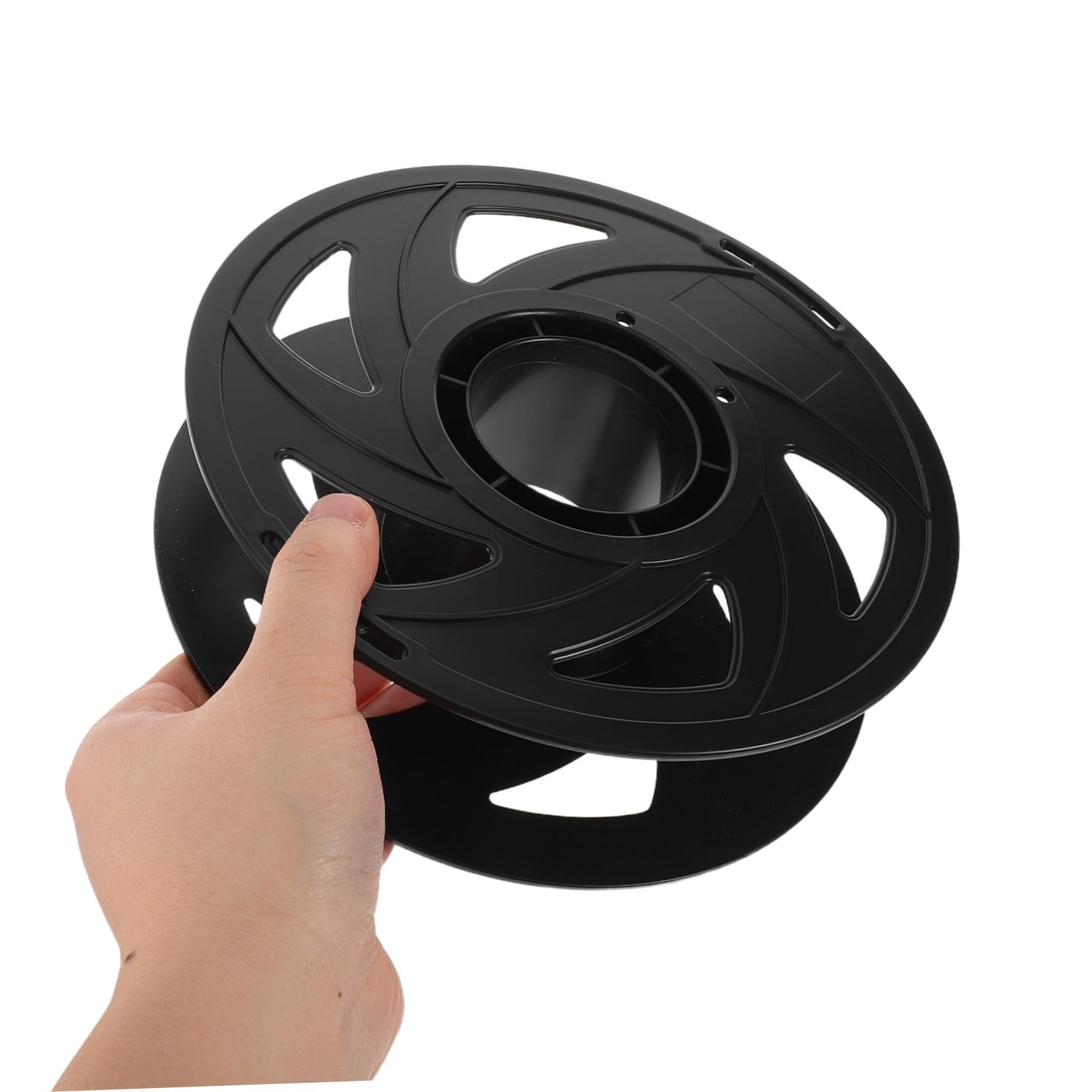 Alipis Carretes de Almacenamiento de Filamento 3D, 6 Piezas de Plástico Reutilizable Diseño Ligero y Desmontable, Soporte Adecuado para Filamentos Pla ABS Petg en Impresoras 3D
