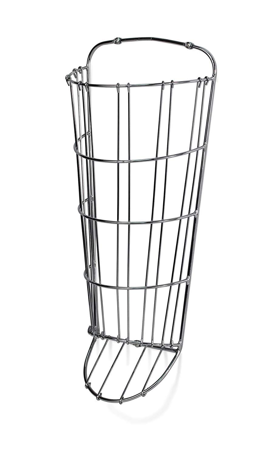 Spectrum Diversified Wire Plastic Bag Holder, Chrome