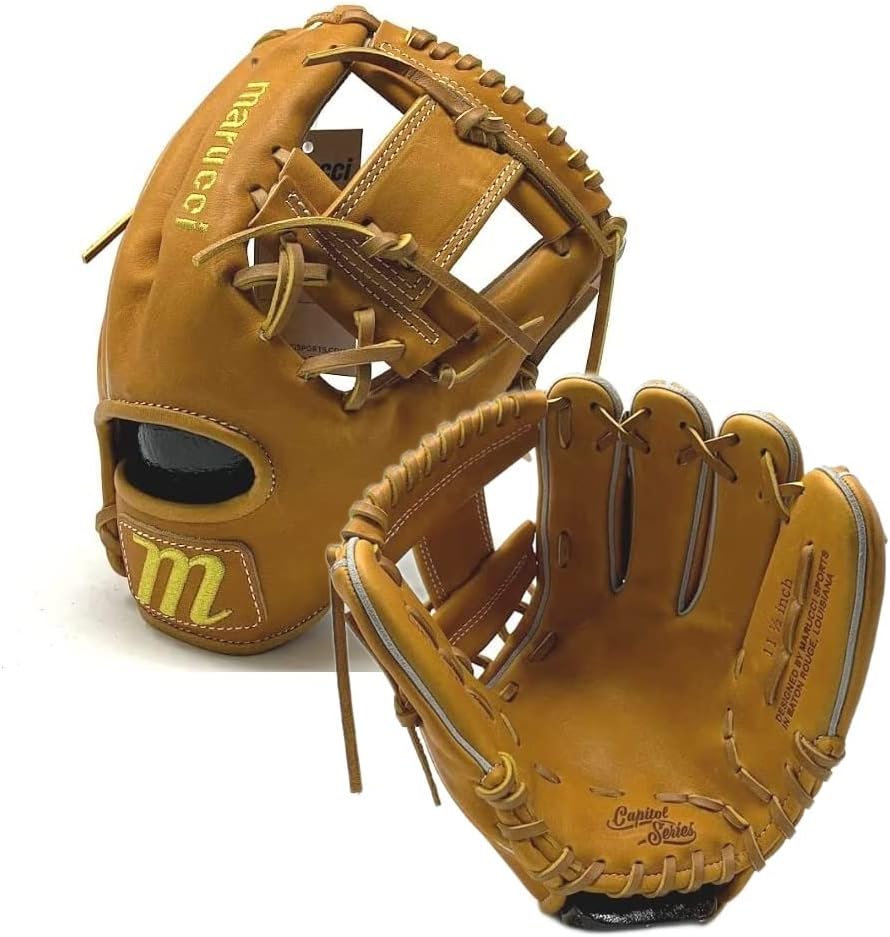 Marucci Capitol Horween Baseball Glove 63A2 11.50 I Web Right Hand Throw