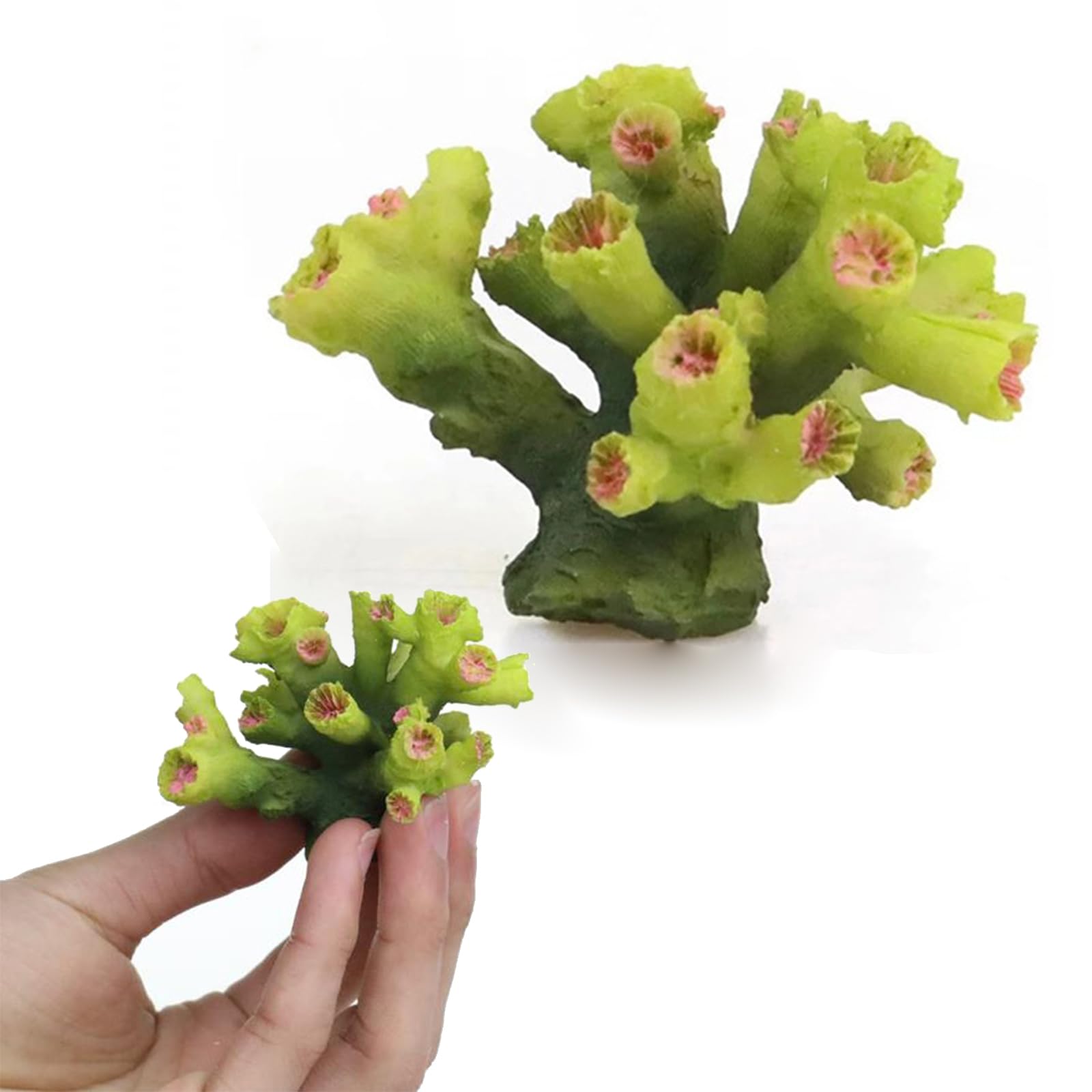 1 Pièces Deco Aquarium, Artificielle Deco Corails Aquarium Plante, Coraux Vert Décoration D'aquarium, pour Décoration Aquarium à Poissons, Balances D'aquarium, Aménagement Paysager