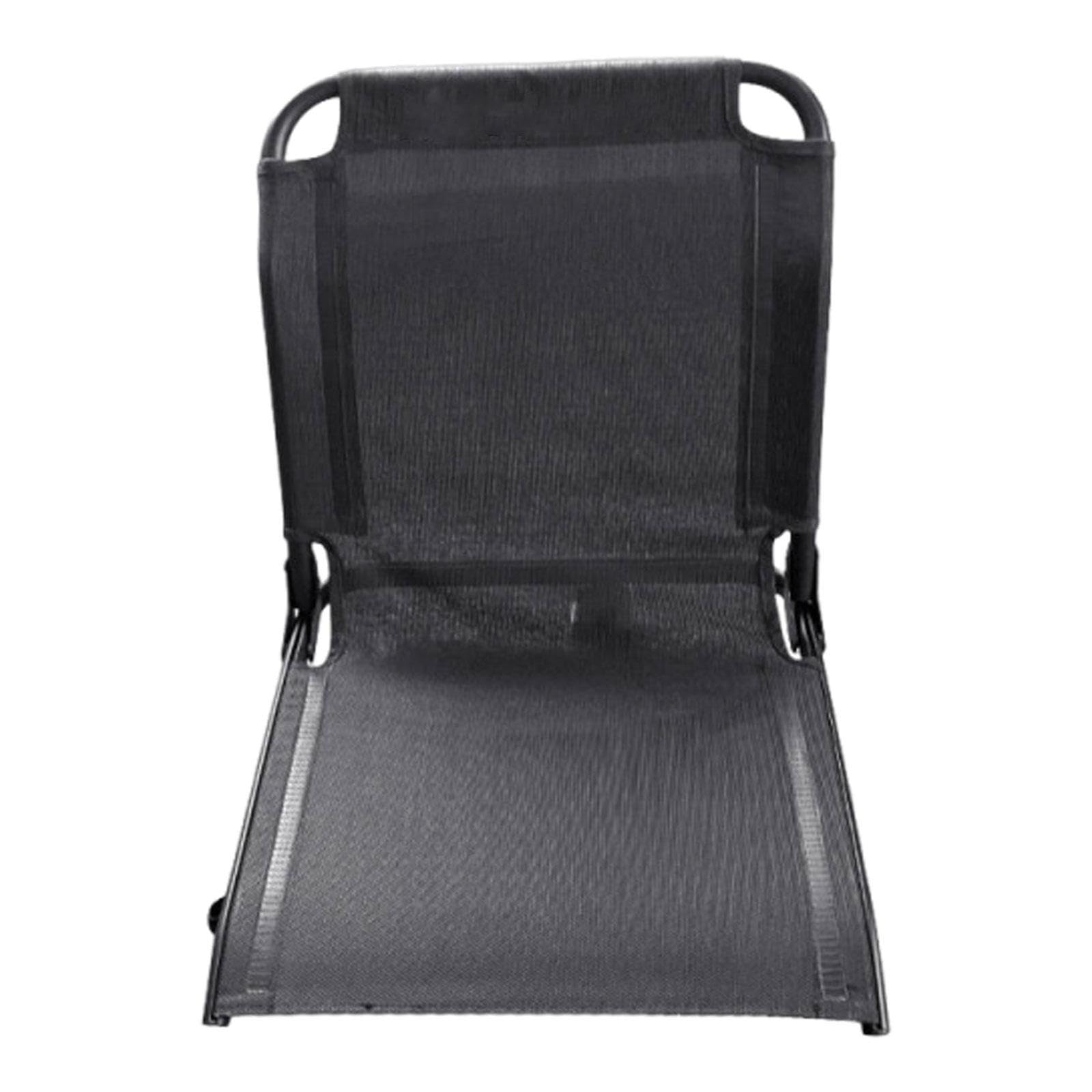 Seggiolino da pesca per kayak gonfiabile, rafting, bleacher, da viaggio, con supporto posteriore imbottito
