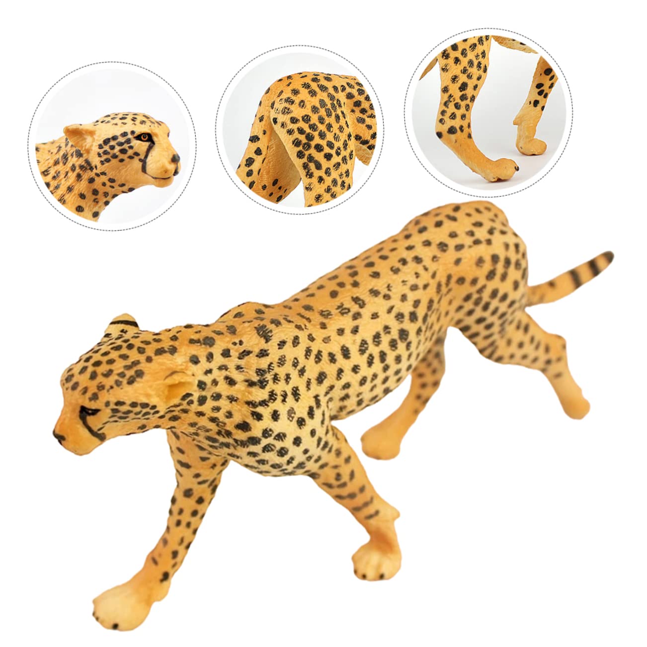 アートドール チーター Amazon.co.jp: EXCEART アフリカ野生動物モデル チーター像 ソリッド