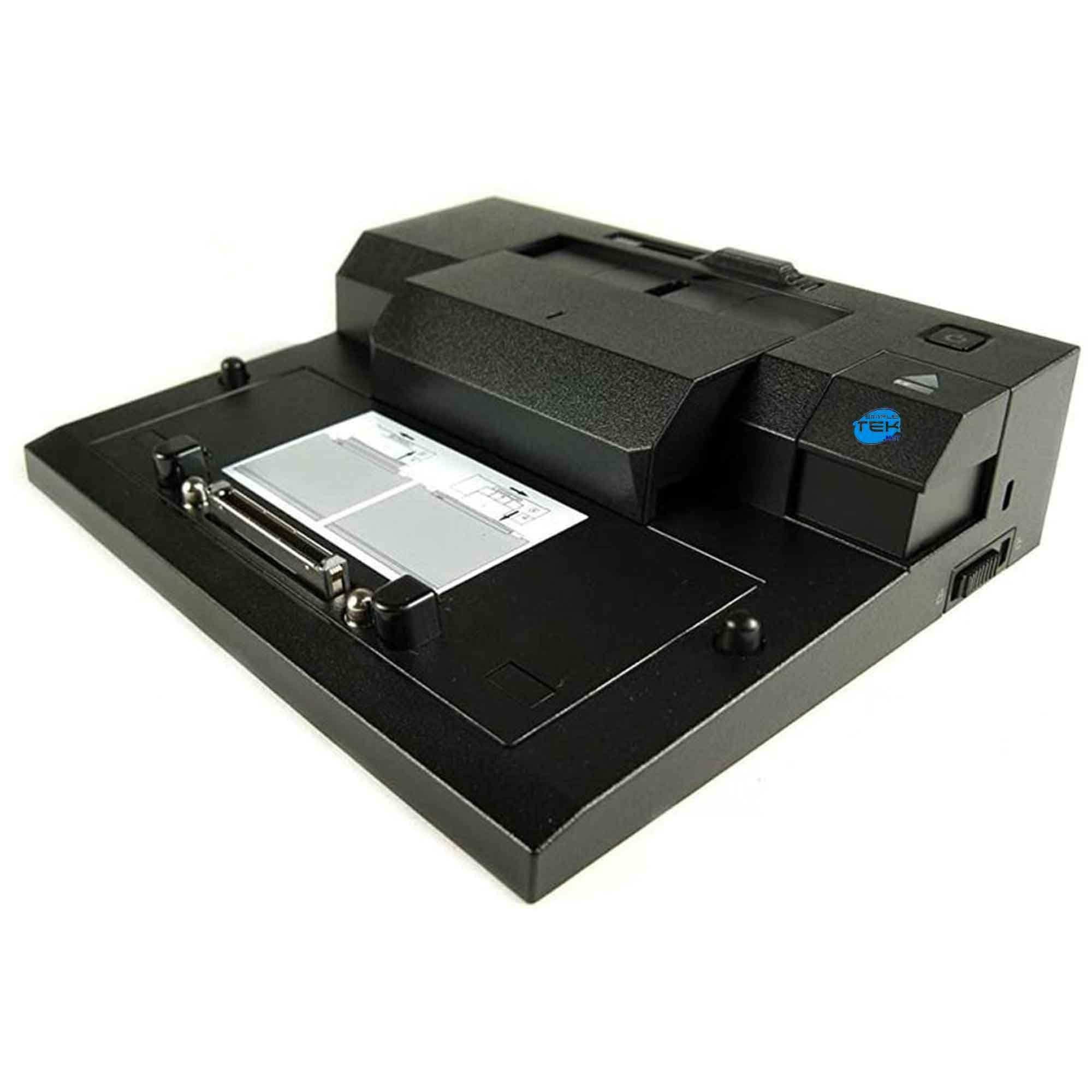 SIMPLETEK Stacja dokująca kompatybilna z Latitude E6430 ATG E6430s E6500 E6510 E6520 | VGA DVI DP USB | z zasilaczem (odnowiony)