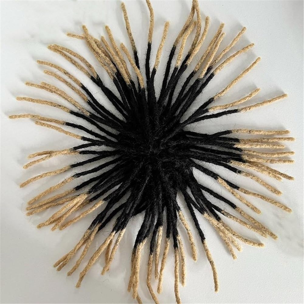 Peruki męskie Peruka dredowa dla czarnoskórych mężczyzn Mono Base Men Prosthesis 9" Afro Braids Human Hair System Unit Peruka syntetyczna naturalna i puszysta(5x7)
