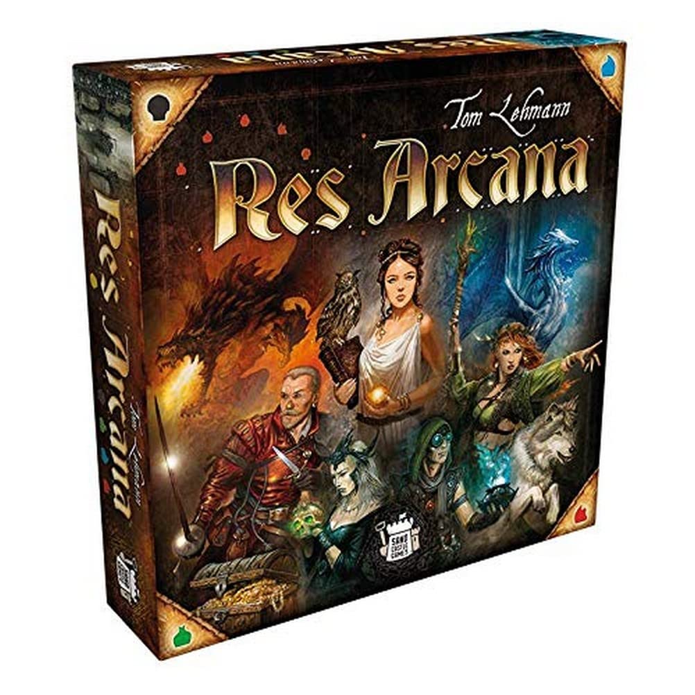 Res Arcana, Grundspiel, Kennerspiel, Kartenspiel, 2-4 Spieler, Ab 12+ Jahren, 30-60 Minuten, Deutsch