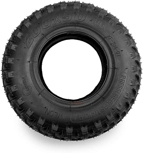 L-faster Neumático y tubo todoterreno de 200 x 50 de 8 pulgadas y neumático de montaña y tubo de aire para monopatín de montaña y ruedas neumáticas