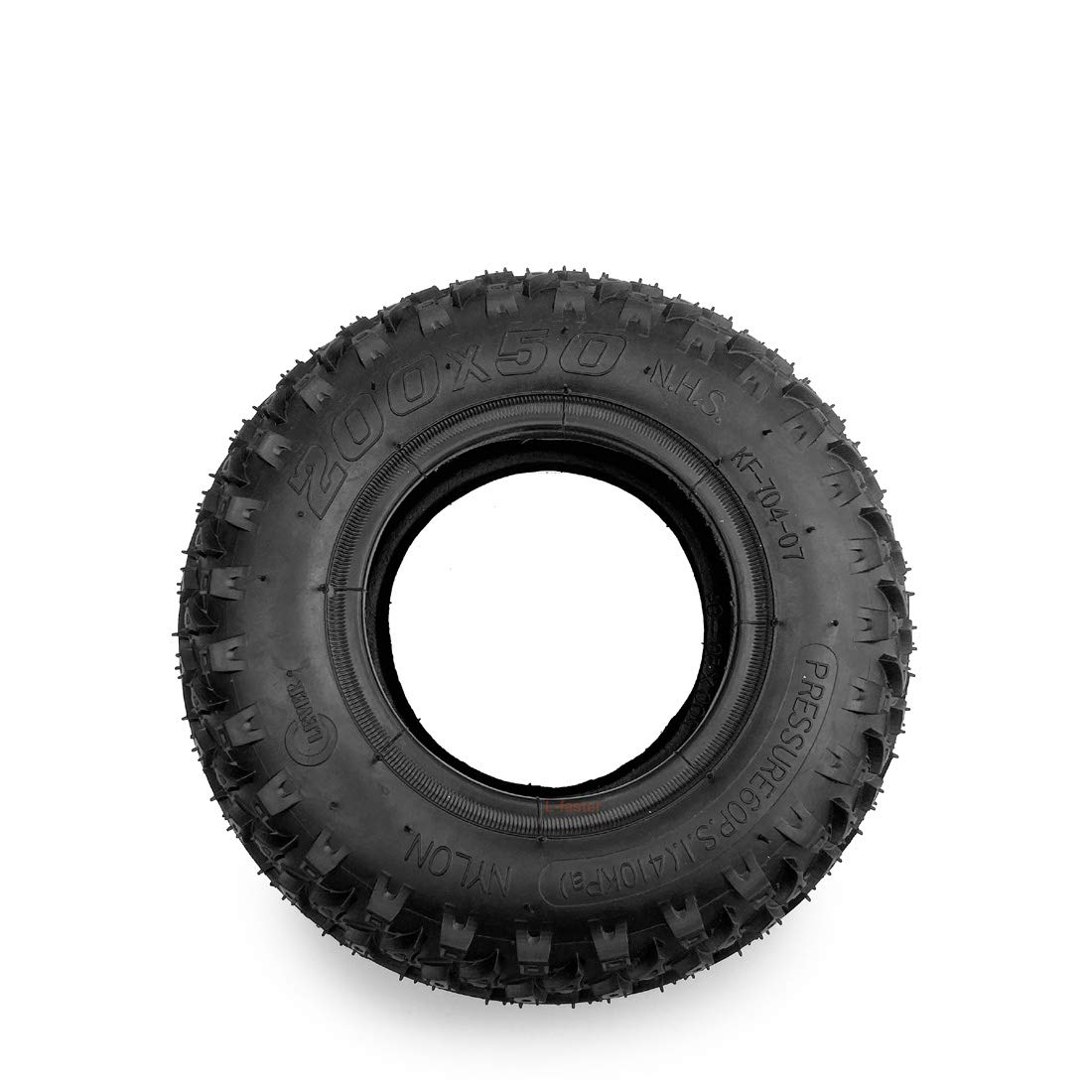 L-faster 200x50 Off-Road Tire and Tube 8 Inch Mountain Tyre and Air Tube for Mountain Scooter and Mountain Skateboard Pneumatic Whee