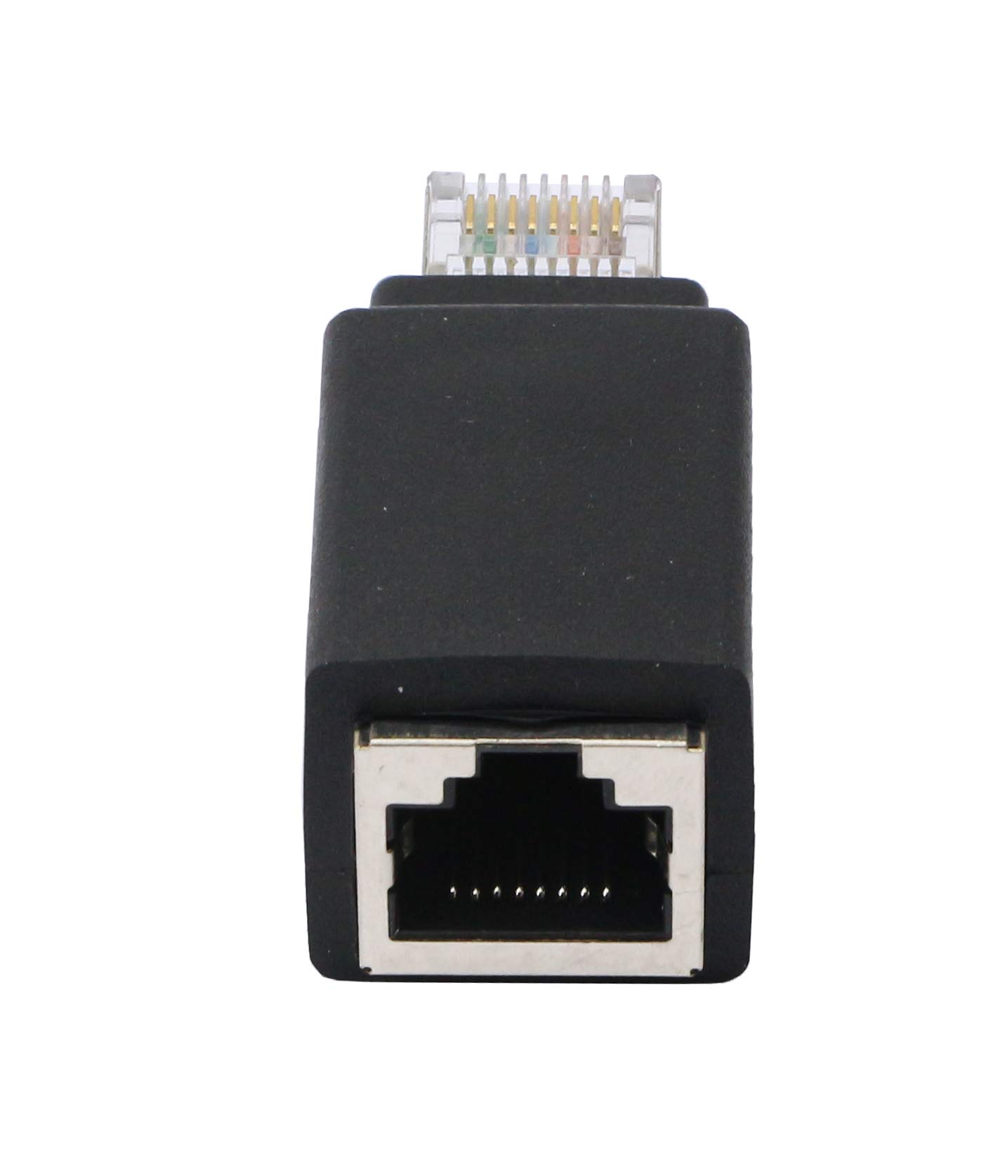 Jaimela RJ45 Splitter Adapter - 2 Stuks, 1 Op 2 Voor Ethernet Cat 5/6/7/8