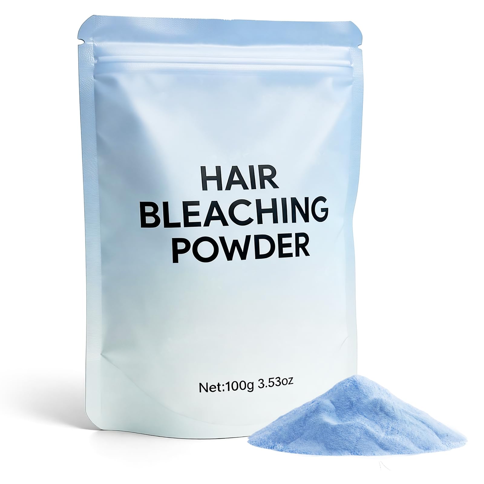 Hair Bleach Powder Professional Lightening Bleach for Hair Strong Gentle Bleach Powder for Hair Up to 8 Levels