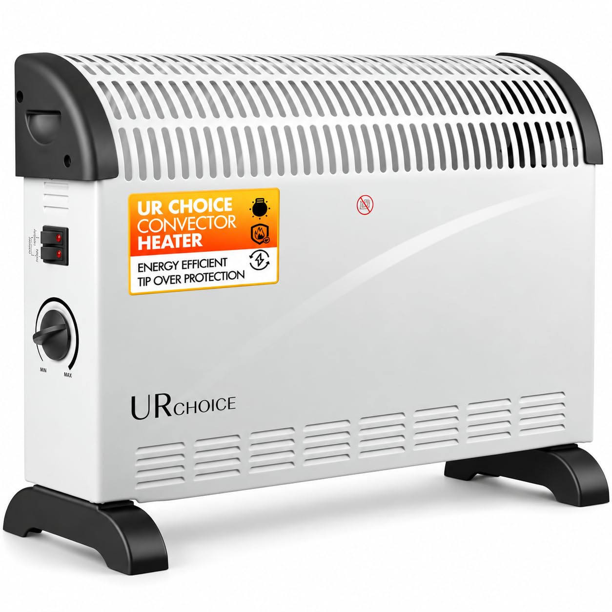 UR CHOICE 2000W Portable Electric Convector Heater