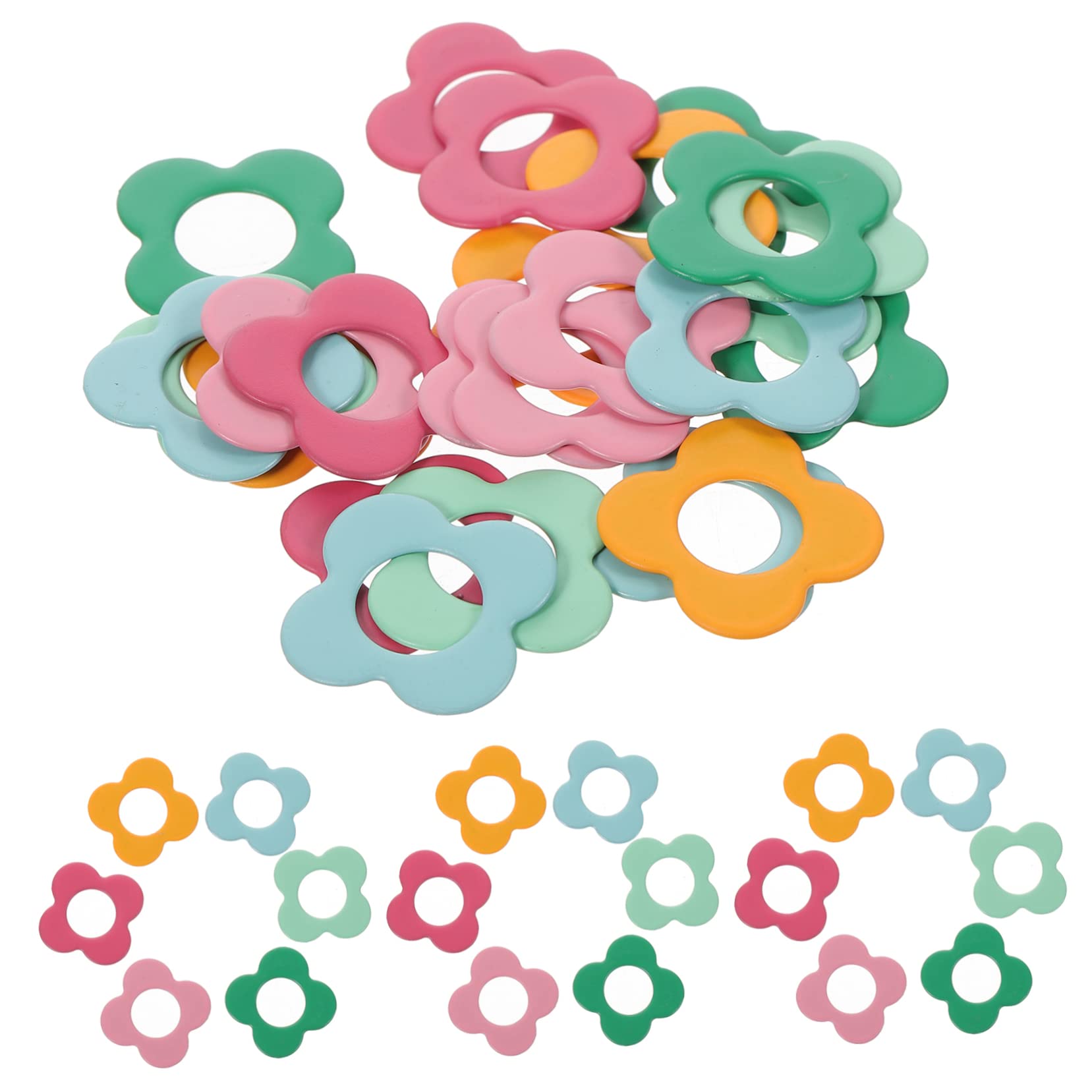 240 Piezas De Hebillas De Puntada De Marcador Tejido Anillos De Puntada De Marcador De Ganchillo Accesorios De Trenza Pequeña Anillos De Aguja Para Bricolaje Soportes De