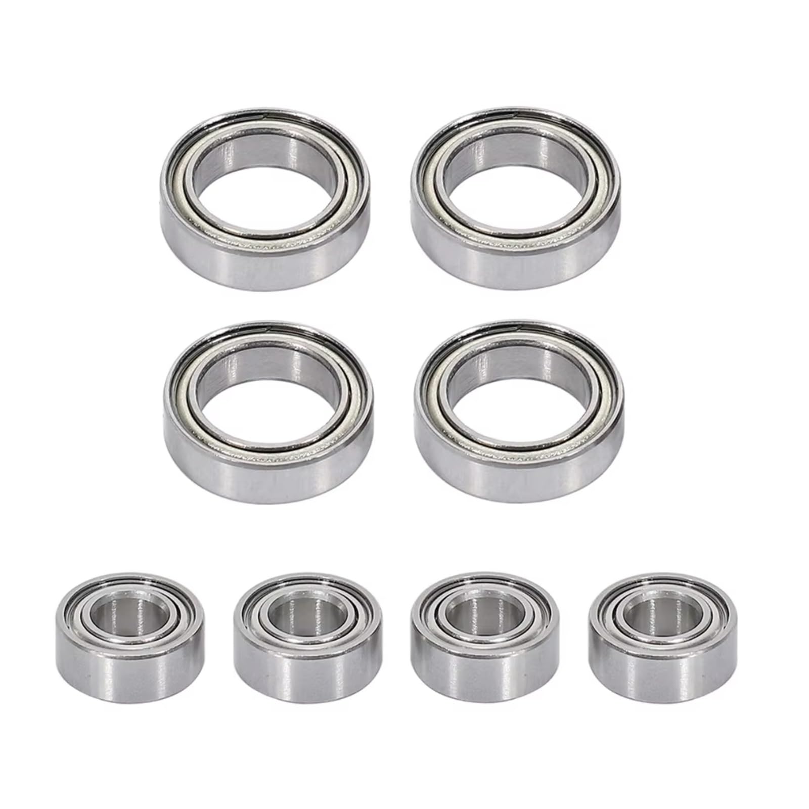 Rodamientos Bolas RC para SG1603 para SG1604 para Udirc UD1601 UD1602 UD1603 UD1604 1/16 Juego De 8 Rodamientos De Bolas Repuestos para Coche RC Accesorios