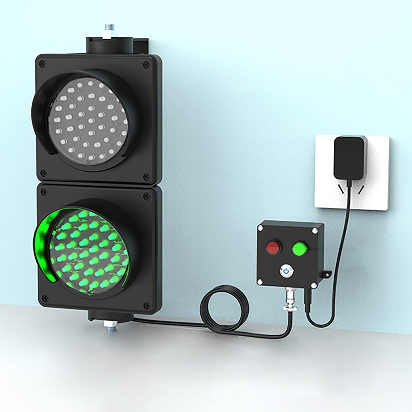 Feux de signalisation industriels LED pour éviter les chocs de camions sur les quais