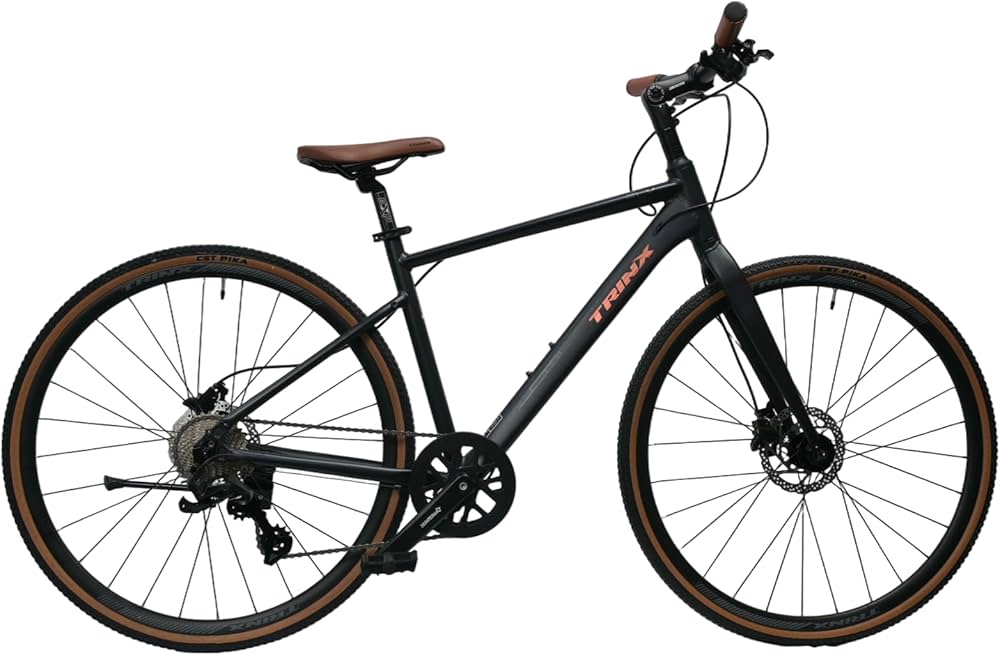 Amazon | TRINX トリンクス クロスバイク フラットロード 軽量アルミ