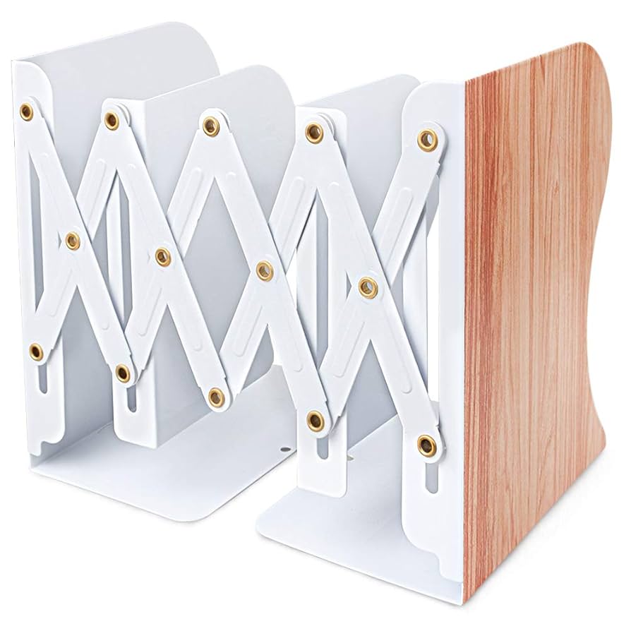 Amazon.co.jp: CANPEKI 本立て ブックエンド 伸縮自在 ブック