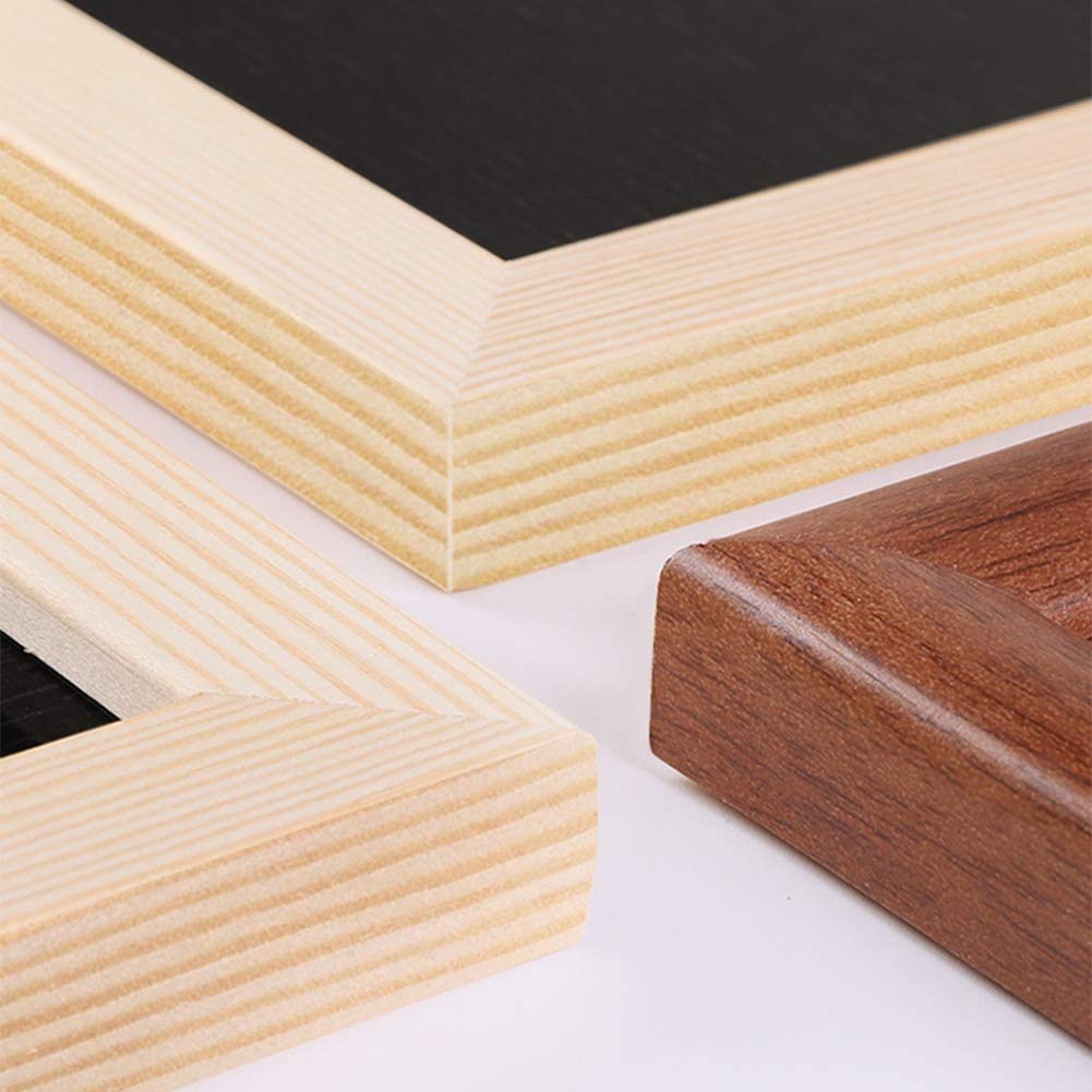 Pizarras decorativas Decoración de la pizarra de la pizarra de la pared Boletín Tablero Mensaje Tablero Home School Office Evento comercial Promoción Estructura de madera Colgando Menú de la par