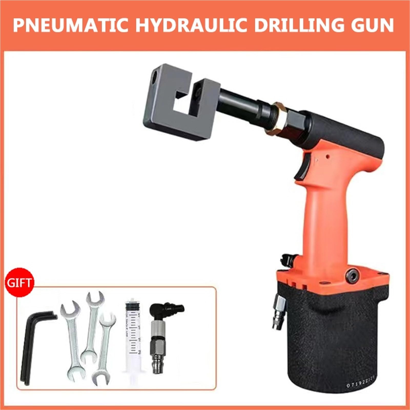 Punzonatrice pneumatica idraulica valvola aria lamiera di ferro alluminio metallo Billboard Corner Code Gun Pinza (9 mm)