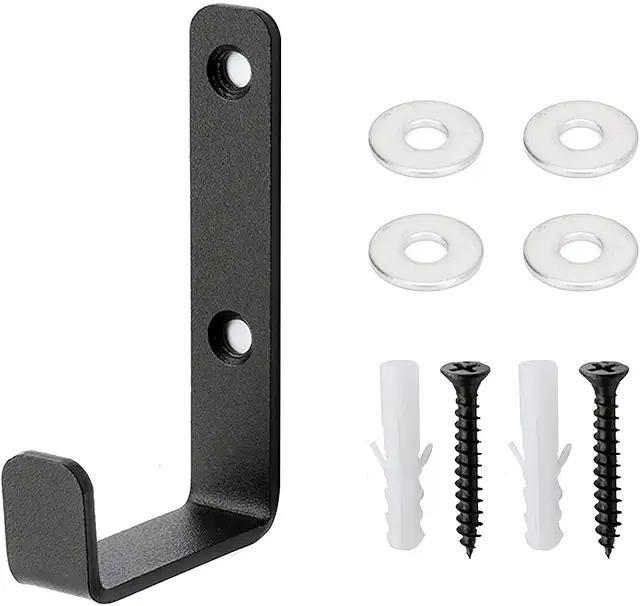 Gancho Pared J Resistentes para Colgar Ropa y Herramientas - 1PCS