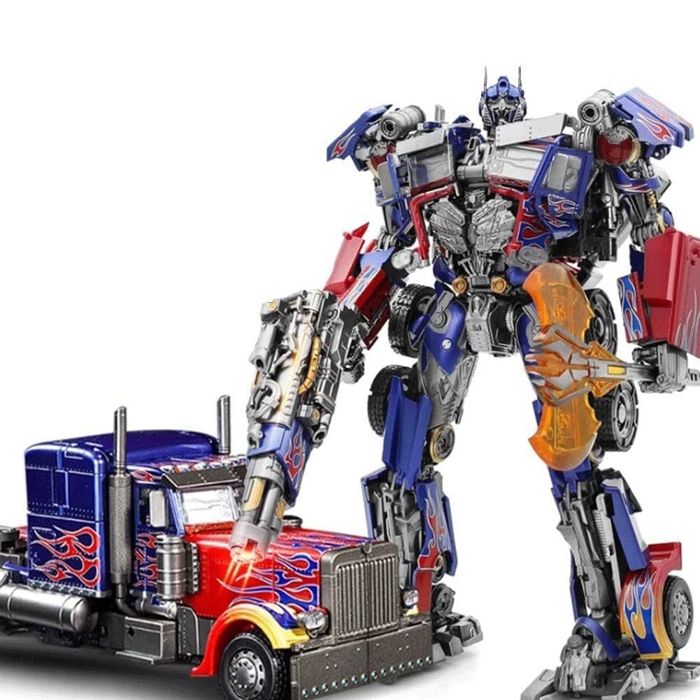 AIHUIZHAOXIA Transformers Toys, Movie 5 Deluxe Action Figure LS03F Optimus Prime Alloy Edition Mpm04